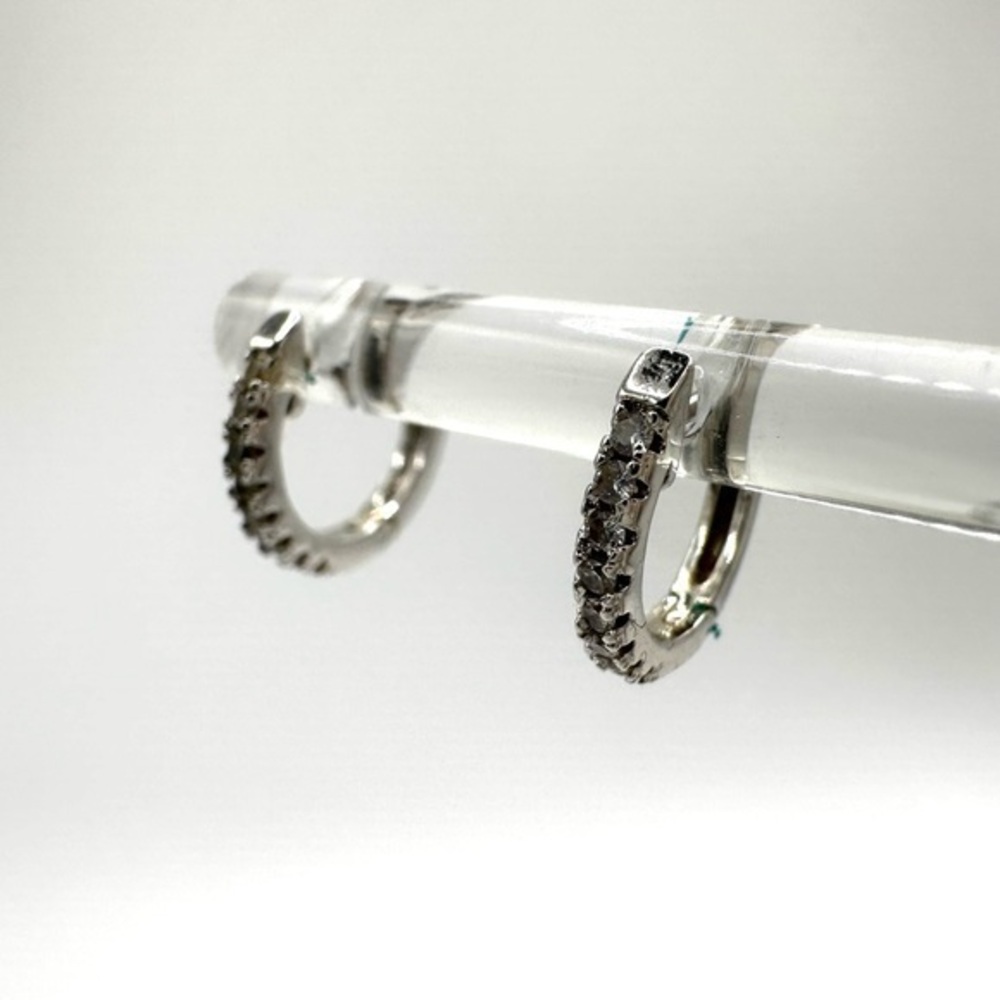 Elegant Silver Hoop Earrings